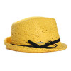 Chapeau paille jaune