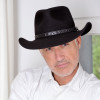 chapeau feutre cowboy coloris noir