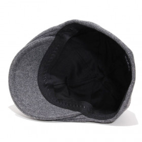 casquette bec de cane coloris gris