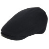 casquette laine vierge et cachemire coloris noir