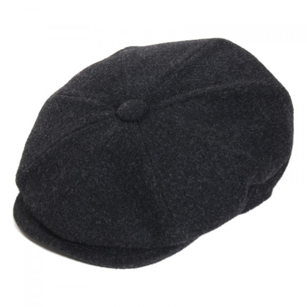 casquette laine et cachemire coloris gris