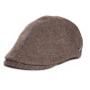 casquette bec de cane marron