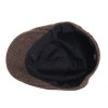 casquette bec de cane marron