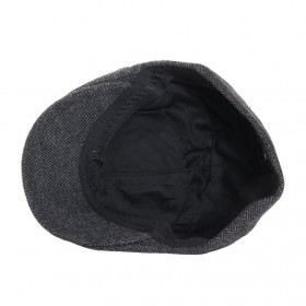 casquette bec de cane grise
