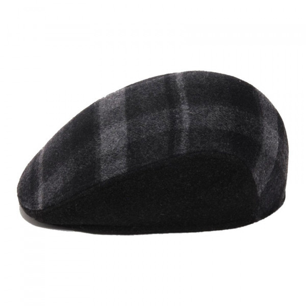 casquette laine formée coloris grise