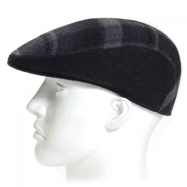 casquette laine formée coloris grise