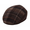 casquette formée laine marron