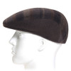casquette formée laine marron
