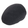 casquette formée en laine coloris gris
