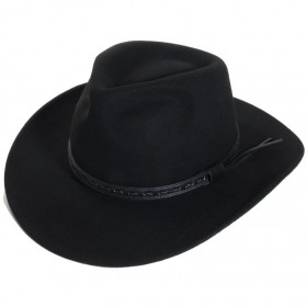 chapeau cowboy coloris noir