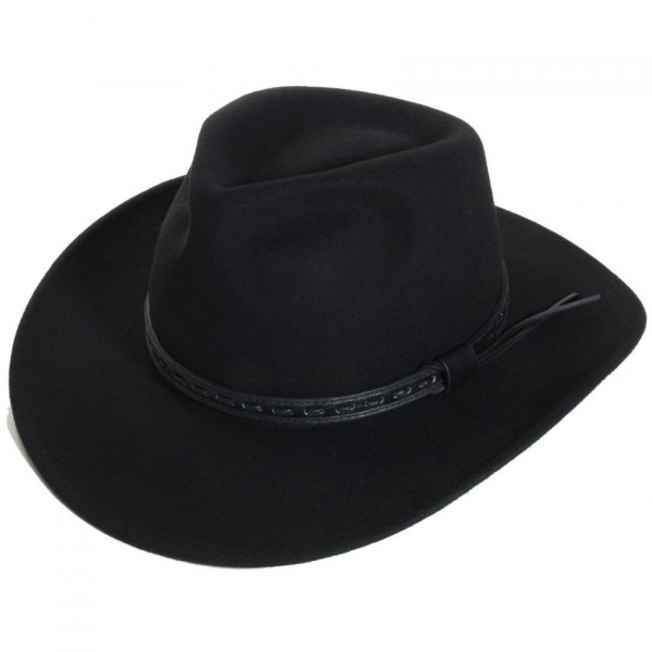 chapeau cowboy coloris noir