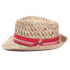 fedora paille tressée