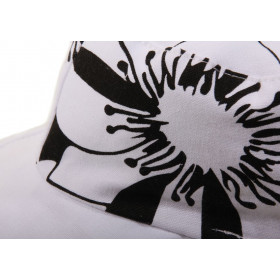 casquette cubaine coton blanc réversible