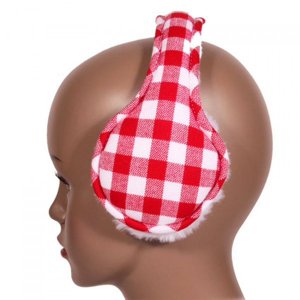 Cache oreilles canadien rouge et blanc