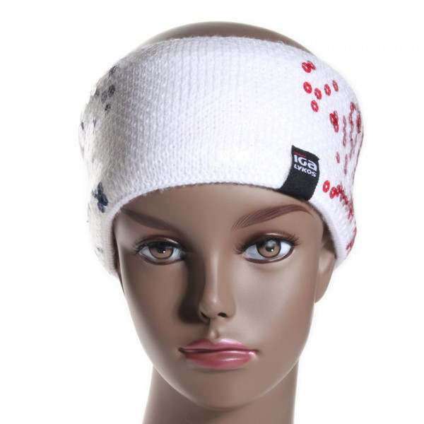 bandeau ski bleu blanc rouge