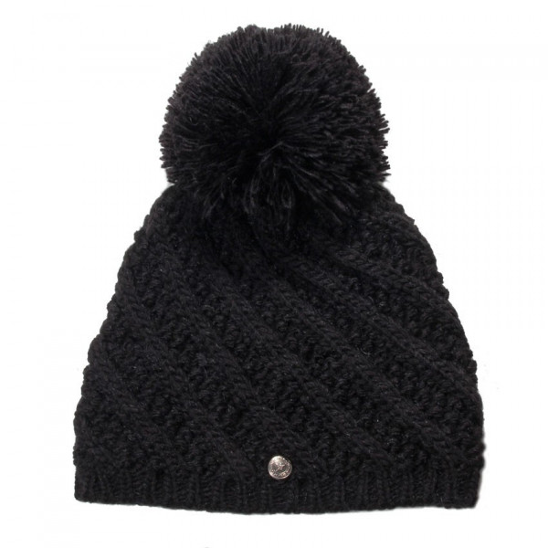 bonnet laine noir