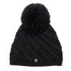bonnet laine noir