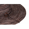 capeline paille cousue avec ceinture