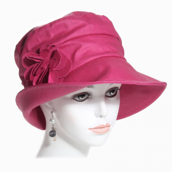 chapeau mode framboise