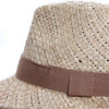 Chapeau fedora paille raphia tressé - Clapton - Herman