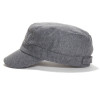 casquette cubaine en laine grise