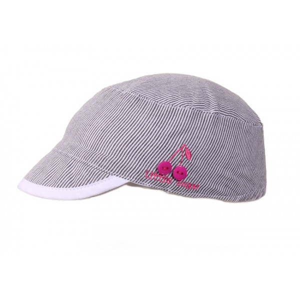 Casquette bébé rayée