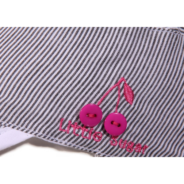 Casquette bébé rayée