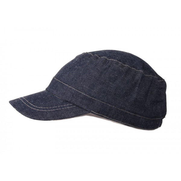 Casquette bébé jeans brut