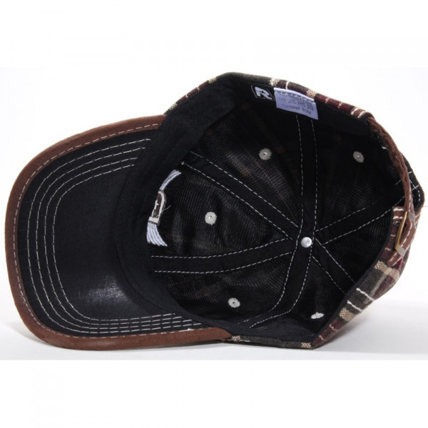 casquette baseball marron Herman