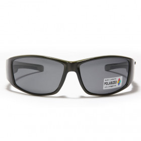 lunettes de soleil lentille polarisante monture kaki