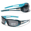 lunette de soleil polarisée monture bleue