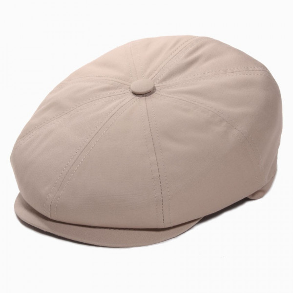 casquette gavroche imperméable beige