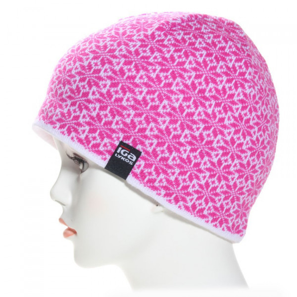 bonnet droit coloris rose