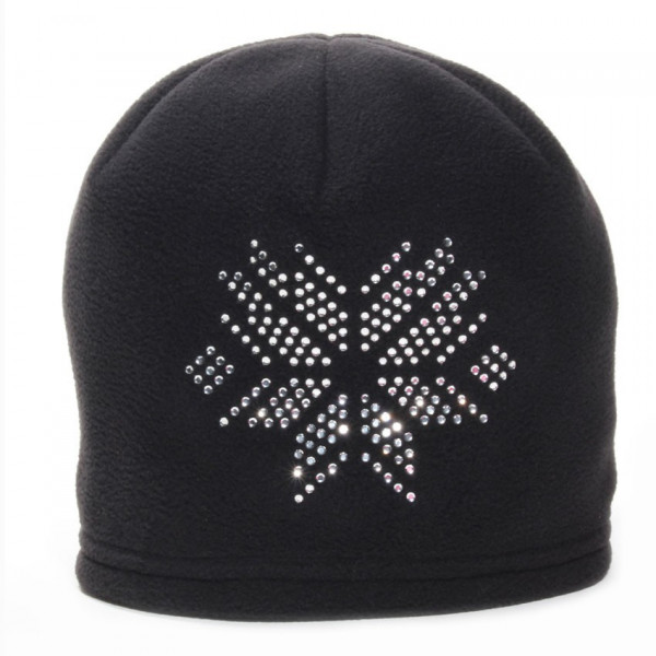 bonnet noir en Polartec