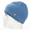 bonnet court en laine bleu ciel