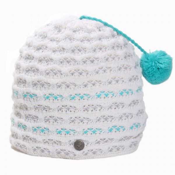 bonnet laine mérinos avec pompon