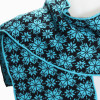 écharpe bleue turquoise