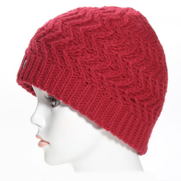 bonnet laine rouge