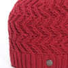 maille tricot rouge