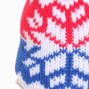 maille laine bleu blanc rouge