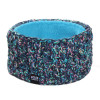 bandeau de ski bleu doublé polaire