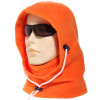 cagoule canadienne polaire coloris orange