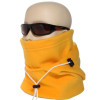 cagoule canadienne polaire jaune en tube