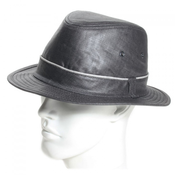 chapeau pluie lin anthracite