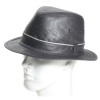 chapeau pluie lin anthracite