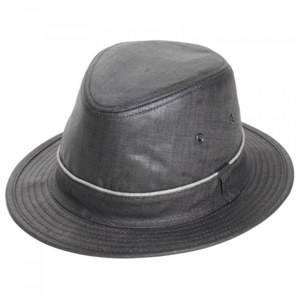 chapeau traveller lin gris anthracite