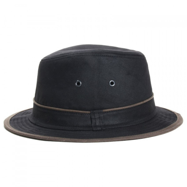 Traveller pluie coton huilé noir Colamtiss - Modissima