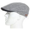 casquette d'été en lin et coton gris