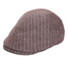 casquette enfant coton et lin marron
