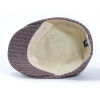 casquette enfant coton et lin marron